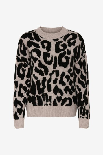 JDY Genser jdyElanor Leo L/S ON Beige