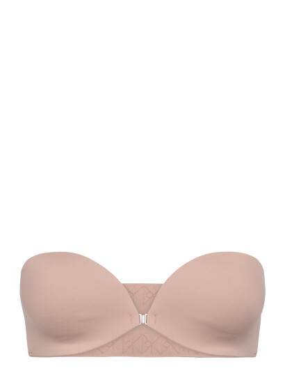 Calvin Klein Front Clasp Pu Strapless Beige XL Calvin Klein Front Clasp Pu Strapless Beige XL