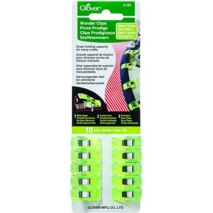 Clover Wonder Klips Grønn 10 stk Clover Wonder Klips Grønn 10 stk