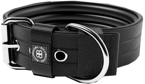 Bullybillows Hundehalsbånd Med Spenne Svart 5 cm (Xl)