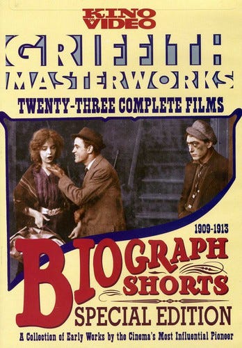 Biograph Shorts: Griffith Master DVD Biograph Shorts: Griffith Master DVD