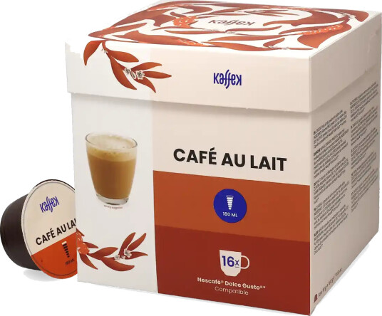Kaffekapslen | Café Au Lait 16 kapsler til Dolce Gusto