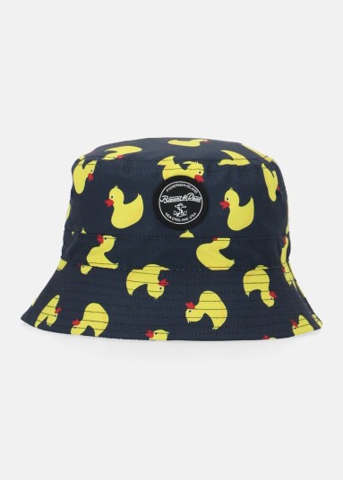 Blount & Pool Hawaii Bucket Hat Navy Yellow Duck L/Xl Capser Blount & Pool Hawaii Bucket Hat Navy Yellow Duck L/Xl Capser