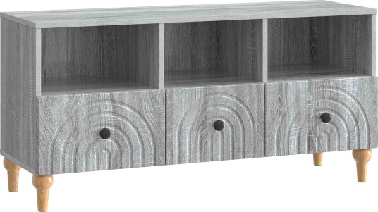  TV skap Grå Sonoma 102 x 34,5 x 50 cm Konstruert tre