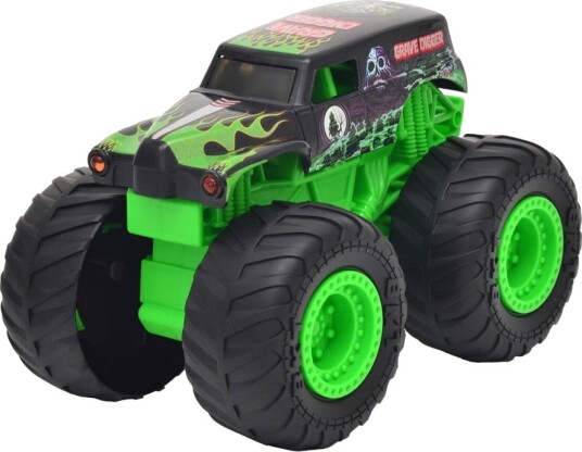 Monster Jam Monster Truck Lekebil 1:24 Med Lys Og Lyd Grave Digger