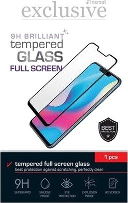 Insmat Exclusive - screen protector for mobile phone - full screen 9H Brilliant