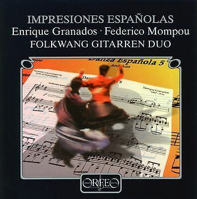 MediaTronixs Granados/Mompou : Impressiones Espanolas: Folkwang Gitarre CD Pre-Owned