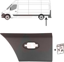 VAN WEZEL 3799407 Pynte- / beskyttelseslist, sidevegg VAN WEZEL 3799407 Pynte- / beskyttelseslist, sidevegg