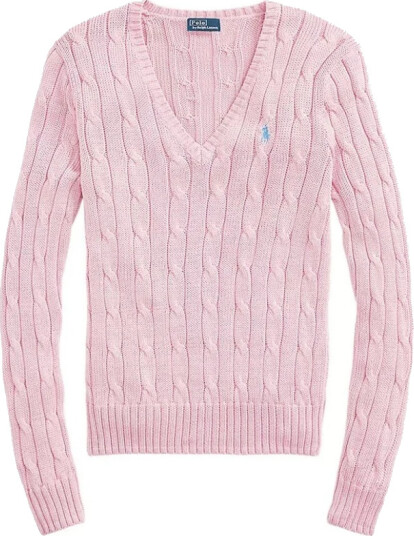 Polo Ralph Lauren 60/2X12 Pima Cotton Lsl Plo Pink L