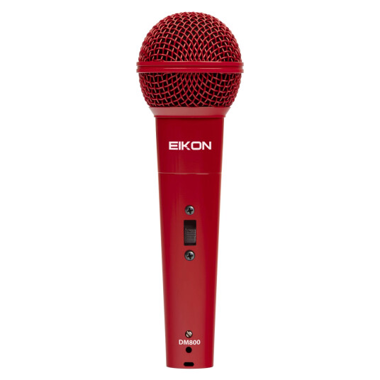 Eikon Dm800rd Dynamic Microphone With Xlr Cable, Rød