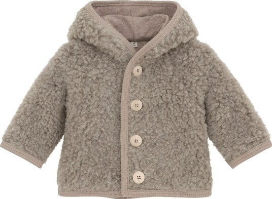 Huttelihut Jacket Pixie Wool Teddy W. Lin - CAMEL MELANGE - 62