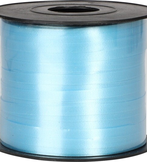 Blått Ballongbånd Gavebånd 5mm x 225m Blå 72528