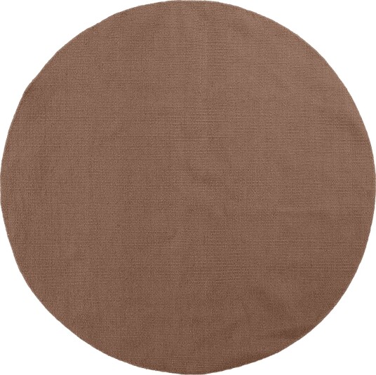 Runde tepper Hamilton Deep Taupe Størrelse: Ø 120 cm