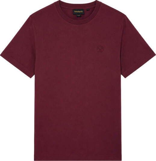 Lyle & Scott Superfine T Shirt Burgunder L