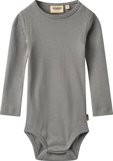 Wheat Body I/e Rib Spencer Flint Wheat 1½ år (86) Langermet Body Grå