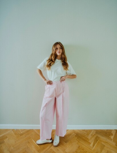 FREE/QUENT Fqsilvia Pants Pink XS FREE/QUENT Fqsilvia Pants Pink XS