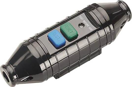 Bachmann Mellomstikk Prcd 3680 w, 230 v, IP55, 30Ma Jordfeilbryter Svart