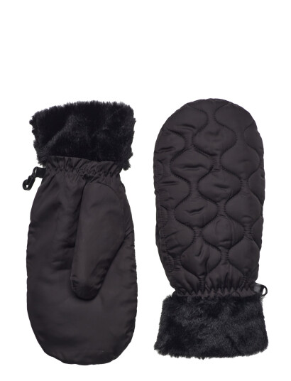 Becksöndergaard Makara Puff Mittens - Black - XS/S