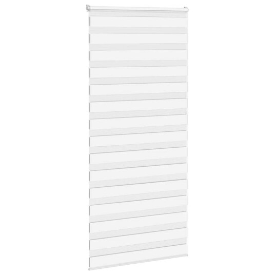 Sebragardin hvit 105x230 cm stoff bredde 100,9 polyester