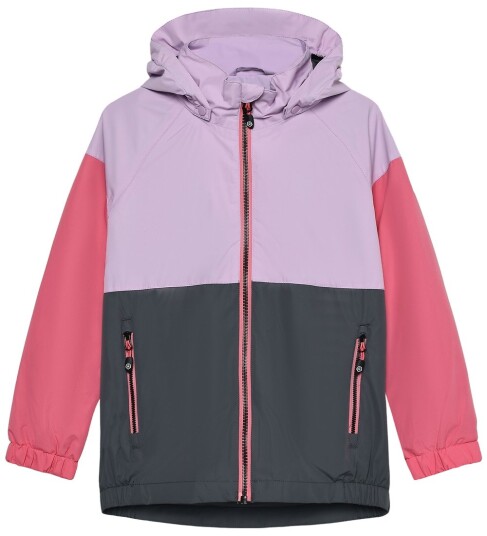 Color Kids Jacket Colorblock Pink 110