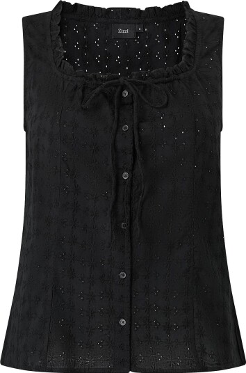 Zizzi   Bluse eLuna S/L   Svart