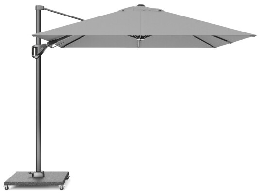 Platinum Voyager T2 parasoll Grå/grå exkl. parasollfot 2,7 x 2,7 m Grå
