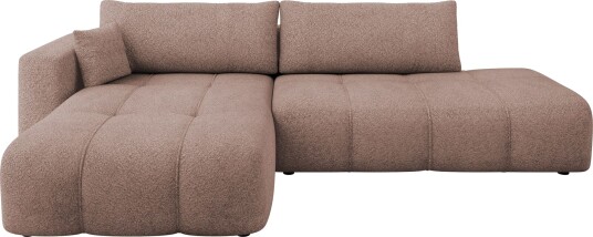 Flo Sovesofa med sjeselong 4 seter   Hvit