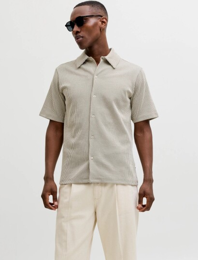 Jack & Jones Jprblanoah Ss Shirt Styd Ss26 Khaki green L Jack & Jones Jprblanoah Ss Shirt Styd Ss26 Khaki green L