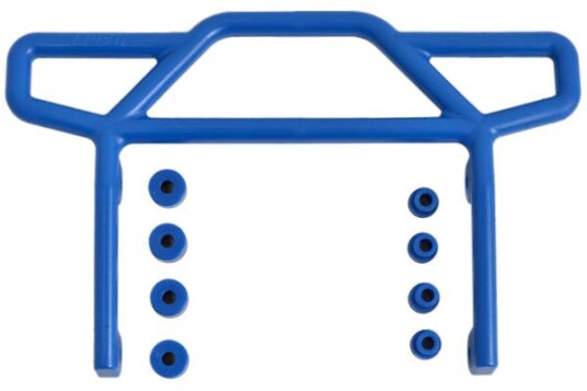 RPM 70815 Rear Bumper for Rustler 2WD - Blue Compatible with Tra RPM 70815 Rear Bumper for Rustler 2WD - Blue Compatible with Tra