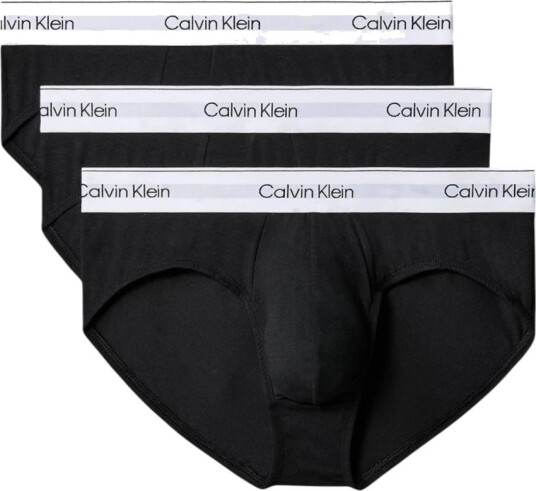 Calvin Klein Hip Brief 3Pk Black S