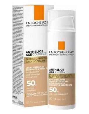 La Roche-Posay Solkrem Ansiktskrem La Roche Posay Anthelios Age Spf50 50 Ml La Roche-Posay Solkrem Ansiktskrem La Roche Posay Anthelios Age Spf50 50 Ml