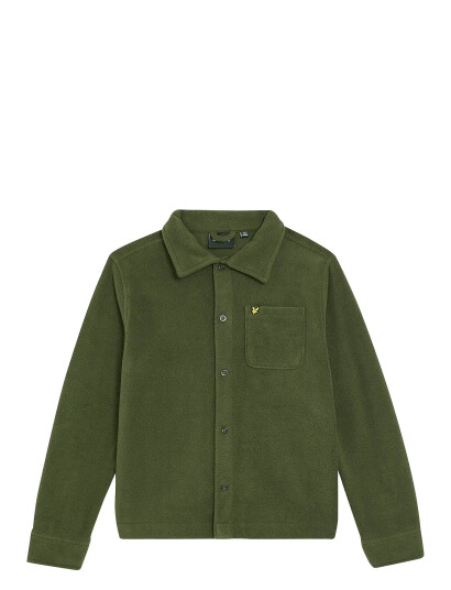 Lyle & Scott Polar Fleece Shirt Khaki green 10 11