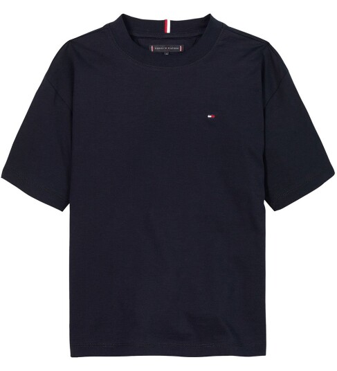 Tommy Hilfiger Essential Archive t skjorte dark night navy 128