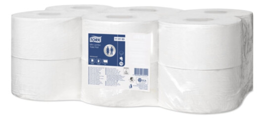 Toalettpapper Tork T2 Advanced Mini Jum Toalettpapper Tork T2 Advanced Mini Jum