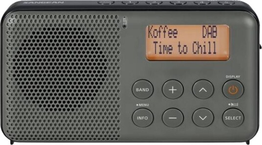Sangean lommeradio DAB DPR 64 Pocket 640 Svart Sangean lommeradio DAB DPR 64 Pocket 640 Svart