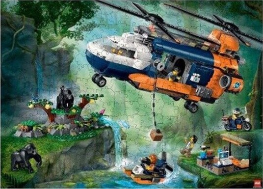 LEGO Oversized City Puzzle 300 Pcs
