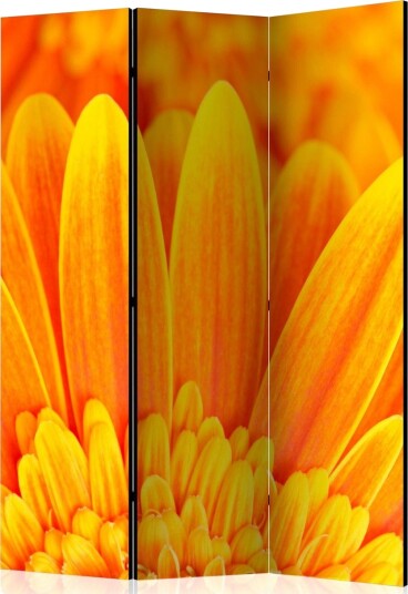 Romdeler - Yellow gerbera daisies 135x172 - Artgeist sp. z o. o.