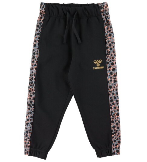 Hummel Joggebukser HmlTee Svart/Blue Mirage 12 år 152 Joggebukse