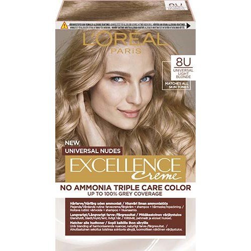 L'Oréal Paris Excellence Crème Universal Nudes 8u Light Blonde Nudes