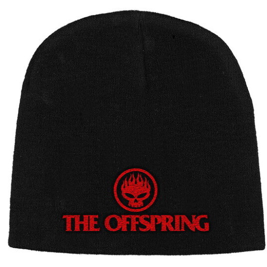 Offspring The The Offspring Unisex Beanie Hat: Skull Logo Black Offspring The The Offspring Unisex Beanie Hat: Skull Logo Black