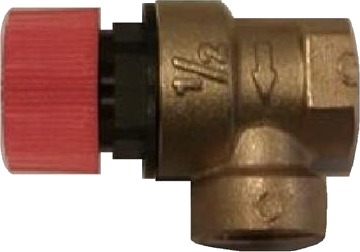 Sikkerhedsventil 3,0 Bar 3/4"" Mf/Mf Sikkerhedsventil 3,0 Bar 3/4"" Mf/Mf