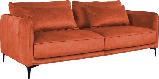Sofa HOME4YOU Bianka 3 seter Oransje oransje