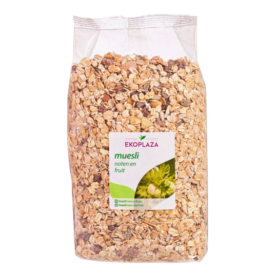 Ekoplaza Müsli Nøtter og Frukt 750gr Ekoplaza Müsli Nøtter og Frukt 750gr