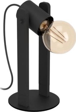 Eglo Plimsoll Bordlampe E27 H255 Sort Fsc Eglo Plimsoll Bordlampe E27 H255 Sort Fsc