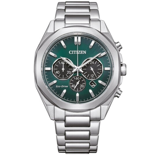 Citizen Eco-Drive Chronograph CA4590-81X - Herre - 41 mm - Analog - Kvarts urverk - Mineralglas Citizen Eco-Drive Chronograph CA4590-81X - Herre - 41 mm - Analog - Kvarts urverk - Mineralglas