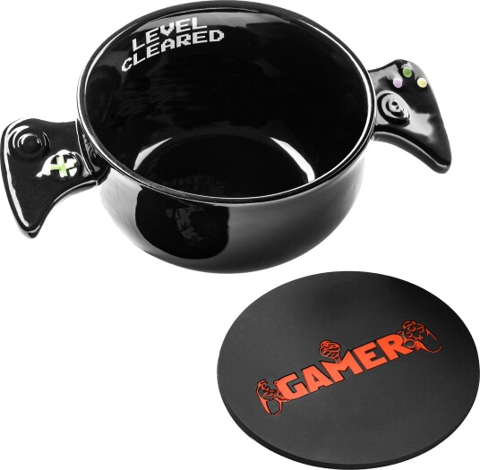 Gadget Master Gamerskål med underlag 5903181017315