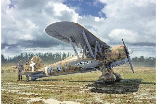 Italeri 1:48 Fiat CR.42 'Falco' Plastmodell