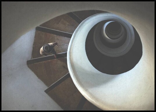 Surreal Stairs Plakat Plakat / 40x50cm