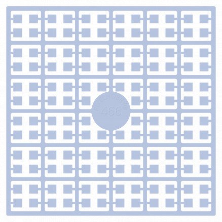Pixelhobby Midi Perler 466 Ekstra Lys Dus Blå 2x2mm 140 pixels