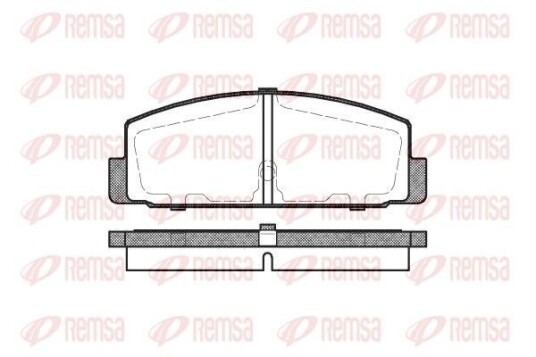 Bremseklosser REMSA 0179.30 Bremseklosser REMSA 0179.30